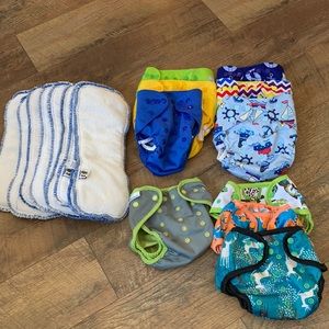 Cloth diaper lot BabyGoal brand and others